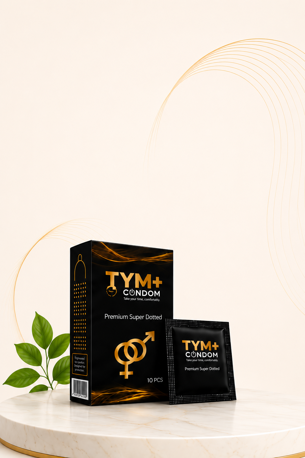 Premium Super Dotted Condom Pack Of 10